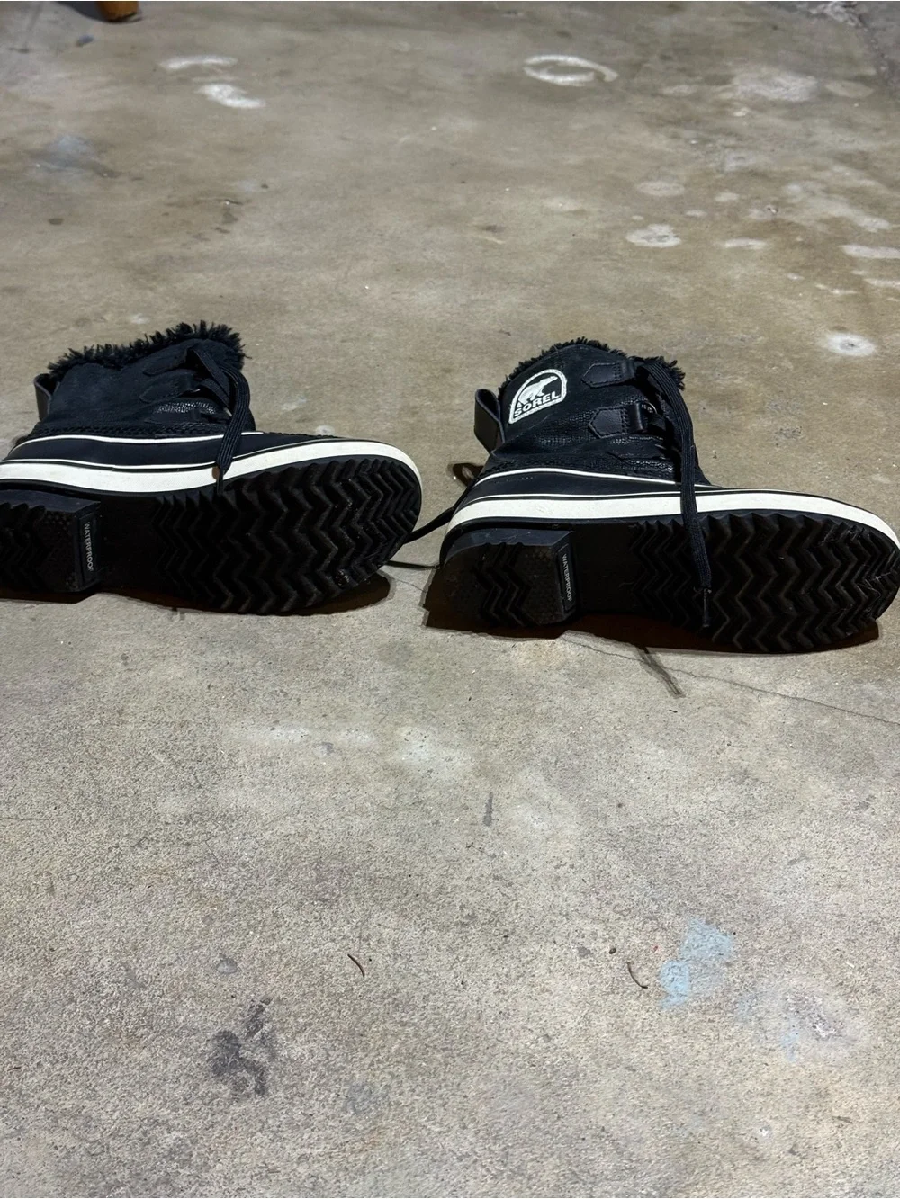 Sorel Fuzzy Winter Snow Boots
